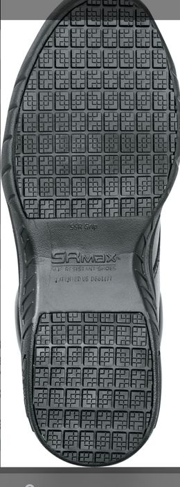 Обувки SR Safety  antisliр черни и бели ресторант кухня номер 43