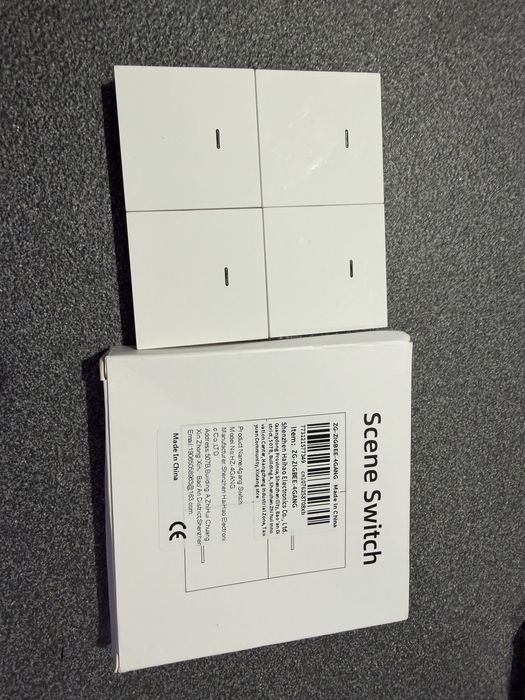 Tuya Zigbee Switch 4 Gang Scenario