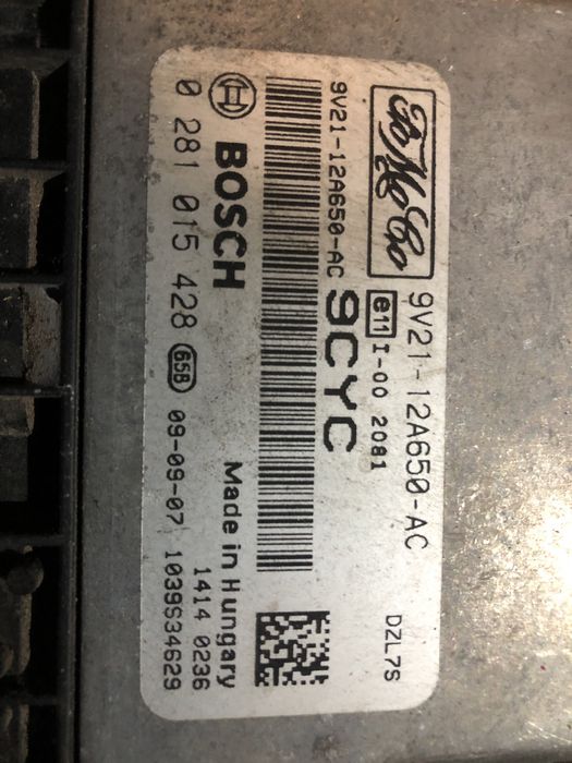 Calculator motor Ford Fiesta 1,6 tdci euro4 2008-2010