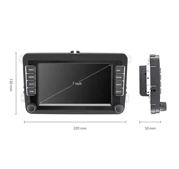 2GB/64GB Navigatie VW Golf 5 6 Passat b6 b7 Polo Skoda Octavia Carplay