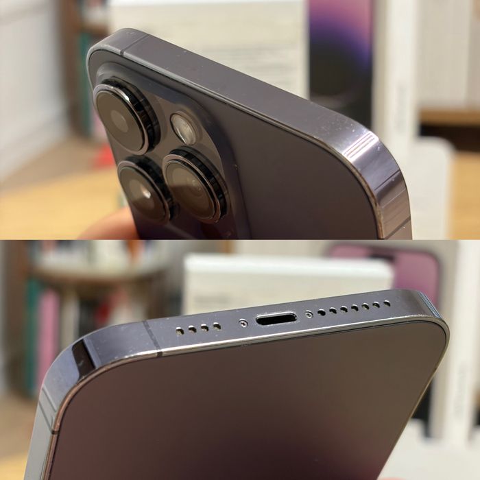 iPhone 14 Pro Max - 100% - Deep Purple - 128GB Liber de retea