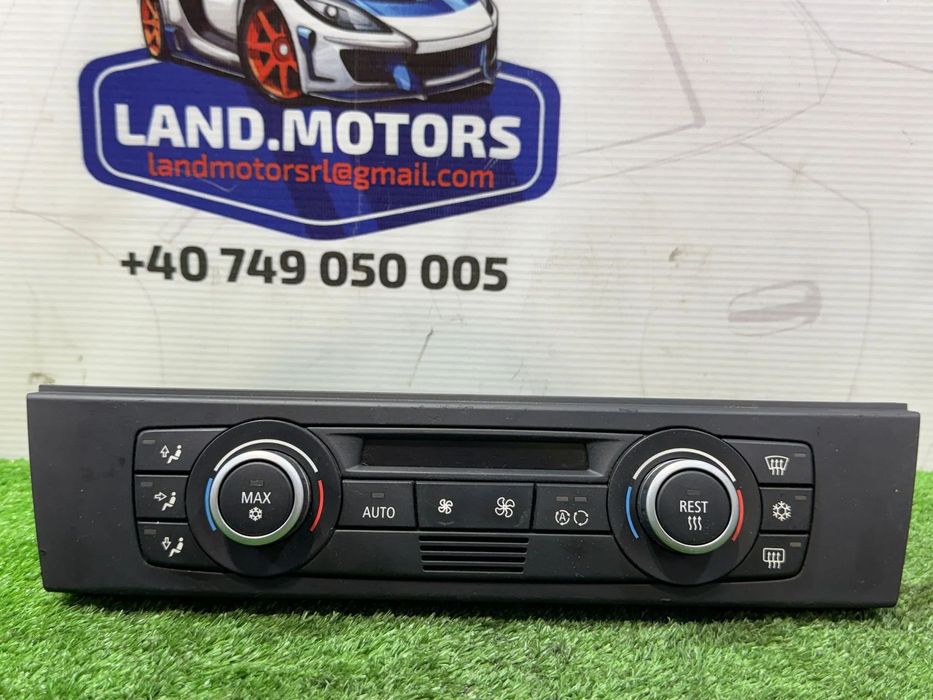 PANOU CENTRAL COMANDA CLIMA BMW 318I SERIA 3 E90 LCI 2.0 BENZINA 2008 COD OEM 64119182287 2011-2019