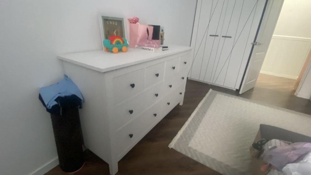 Комод белый Пинскдрев Хортон