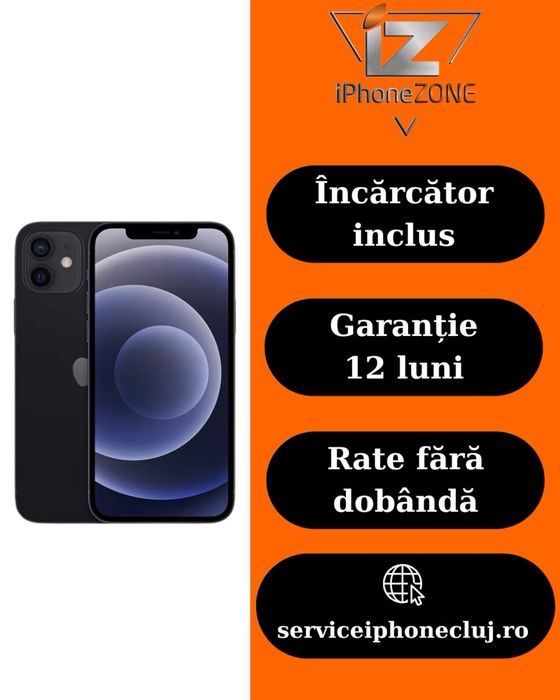 iphone 12 128gb 100% garantie Rate - zonemag.ro