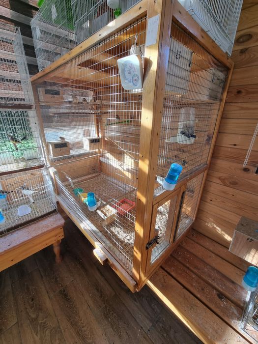 Среднии вольер новый