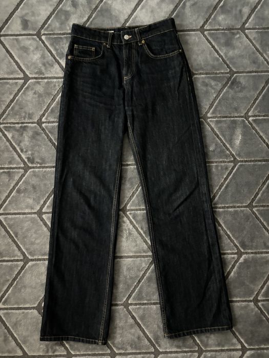 Джинсы темно-синие ZARA