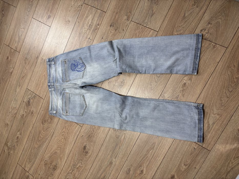 Джинсы светло синие