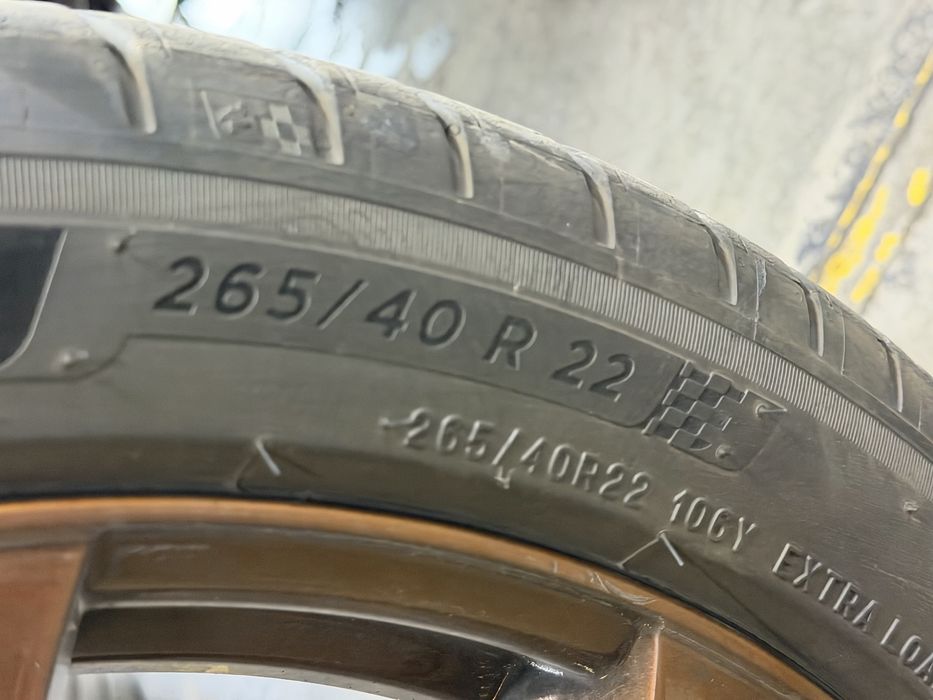 Диски 265/40/22 с резиной Michelin