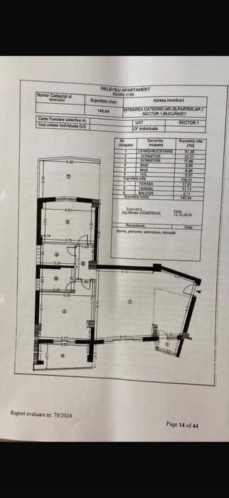 Ap 3 cam ,Inchiriere , intrarea Catedrei, prima inchiriere , in curs de amenajare