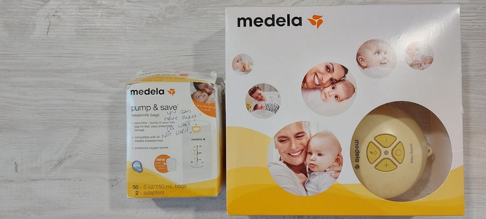 Pompă sân. Medela maxi swing doble