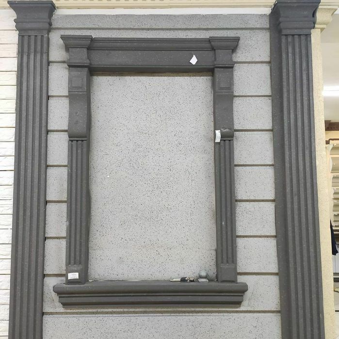 Обрамление для окна из пенопласта