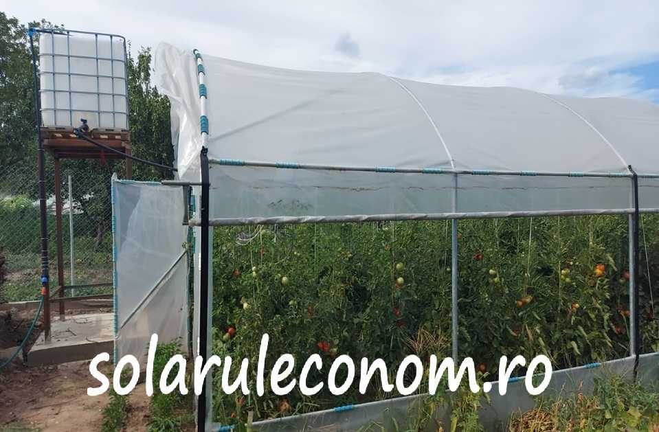 Solarii (sere) modulare din țeava zincată