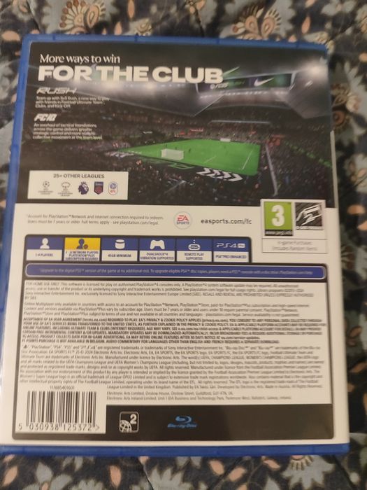 EAFC 25 за плейстейшън 4