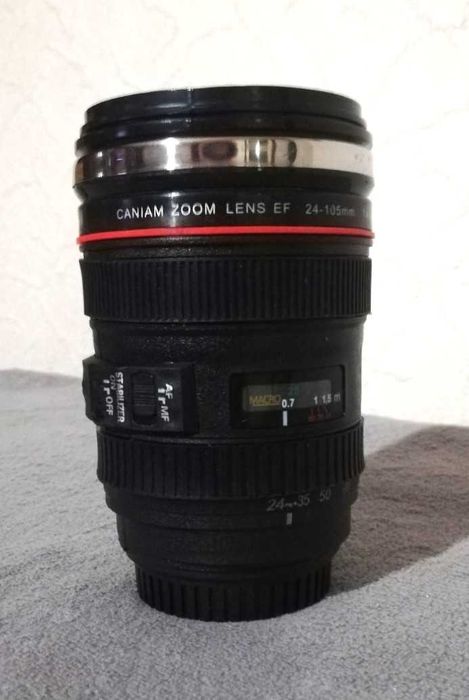 Термос чаша тип фотообектив EF 24-105