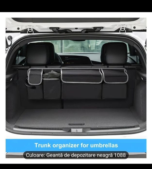 Geantă de depozitare de mare capacitate pentru scaune auto NOUA