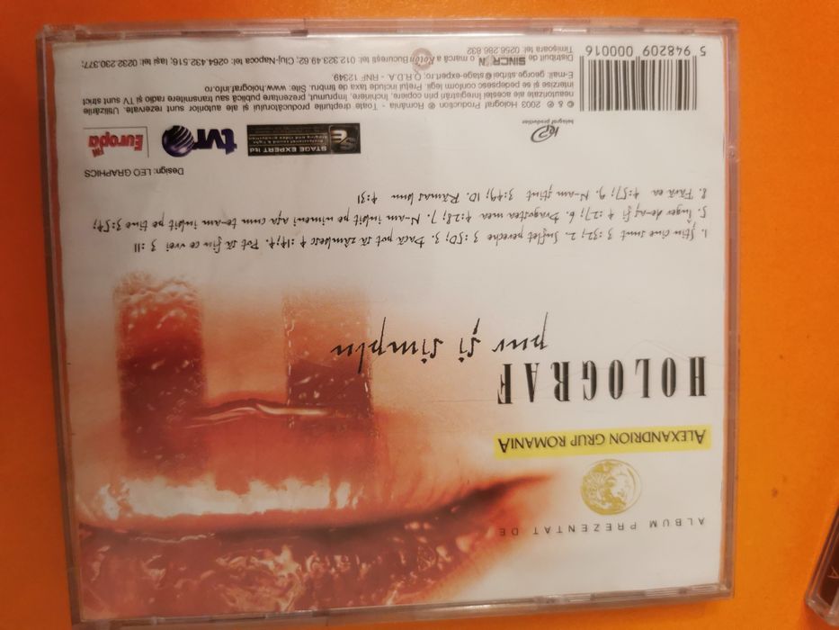 Cd uri Holograf muzică Romaneasca