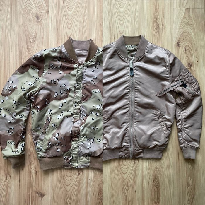 Alpha Industries MA-1 VF LW Reversible Jacket - Mauve/мъжки двулицев бомбър-яке S/M