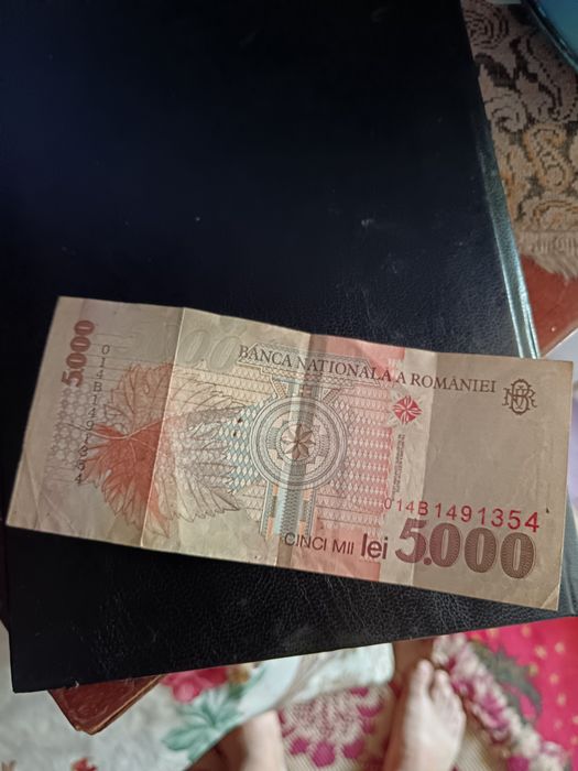Vând bancnotă de 5000lei