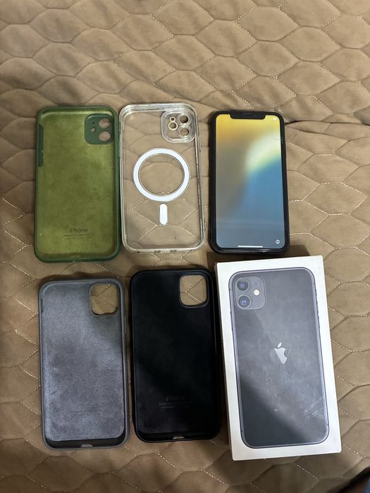 Iphone 11 черный 64 гб 75%