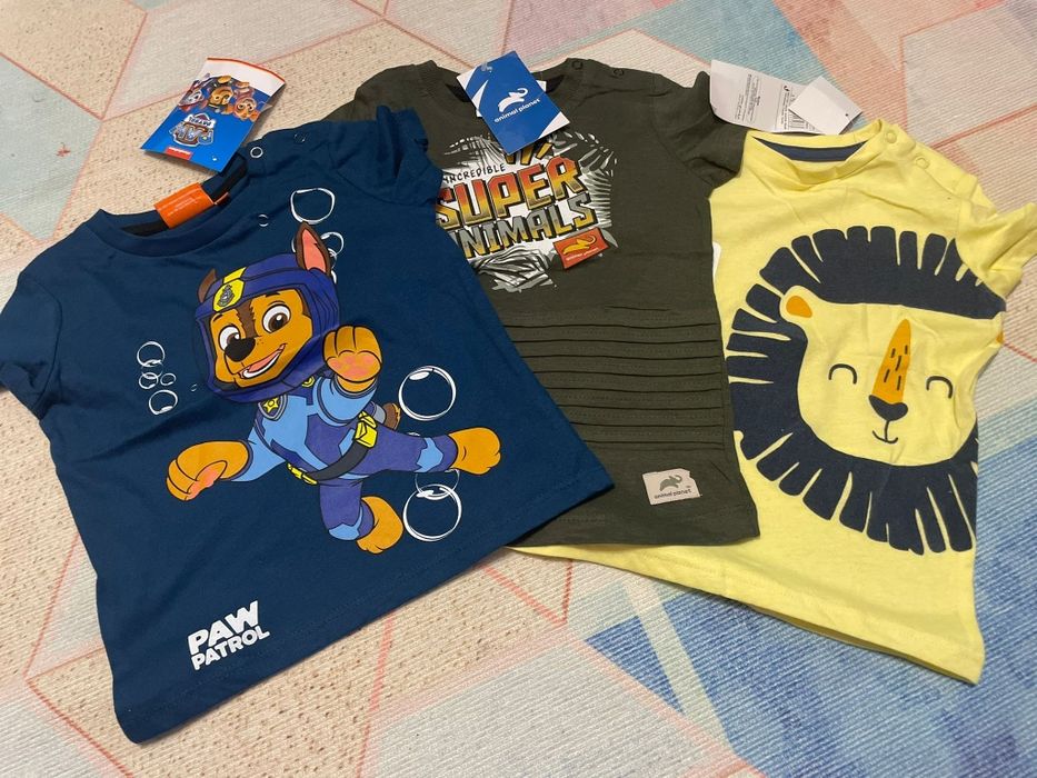 Set 3 tricouri băieți, mas 86