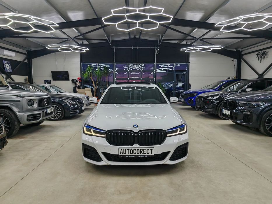 BMW Seria 5 3.0i M Pachet/Alb Mineral/Laser/Gesture/H&K/Ventilație/Trapa/TVAinclus