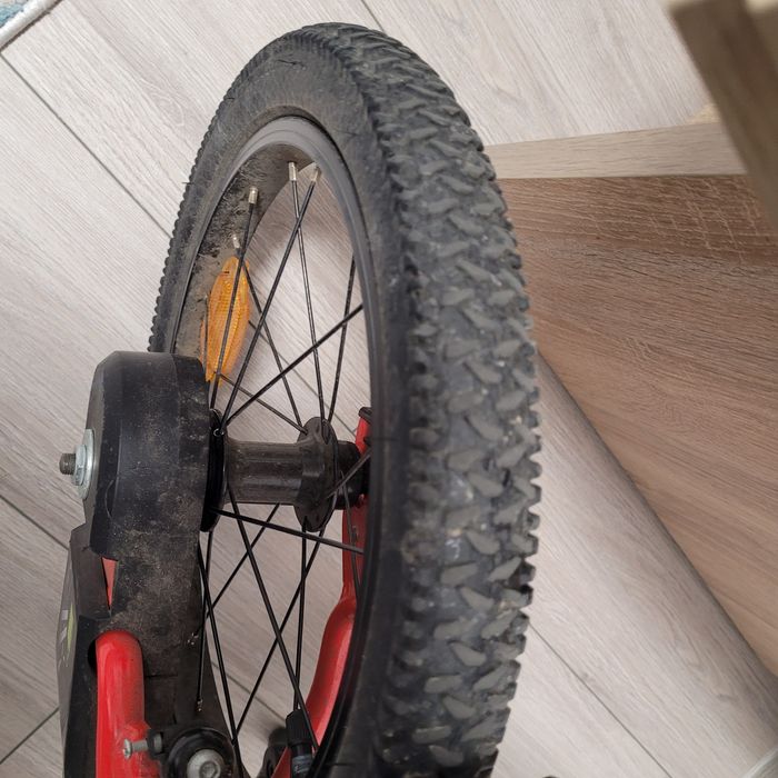 Bicicleta Btwin pentru copii 16 inch, cadru  din aluminiu