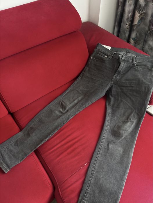 Blugi gri skinny barbati 34/32