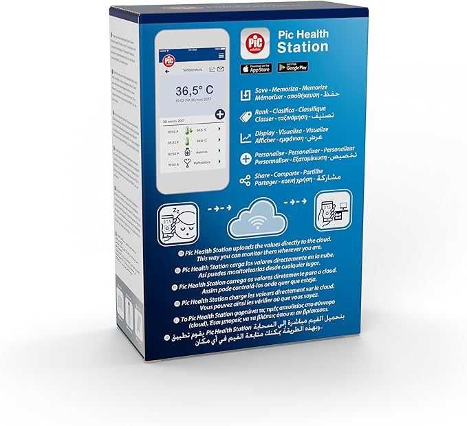 Термометър Pic Solution Thermo Diary Head, 6 in 1, Инфрачервен