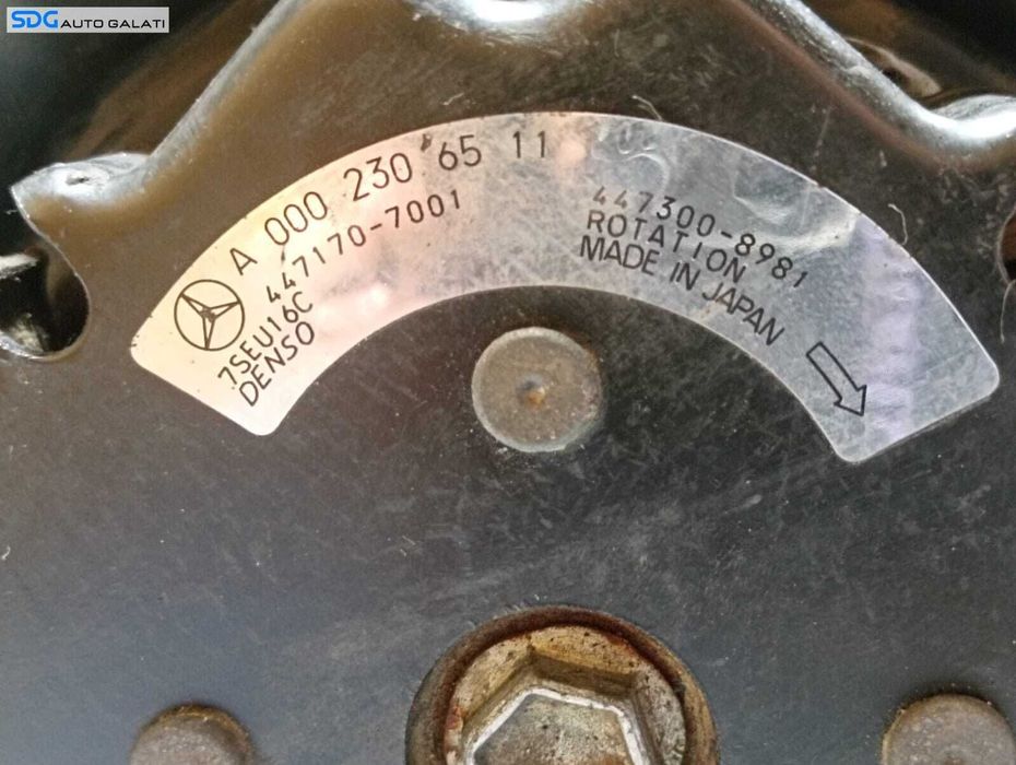 Compresor AC Clima Mercedes Clasa C Class W203 2.2 CDI 2000 - 2007 Cod 447220-8221 447300-8981 [M6298]