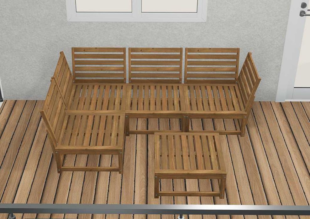 Set mobilier terasa IKEA Nammaro, canapea modulara + masuta