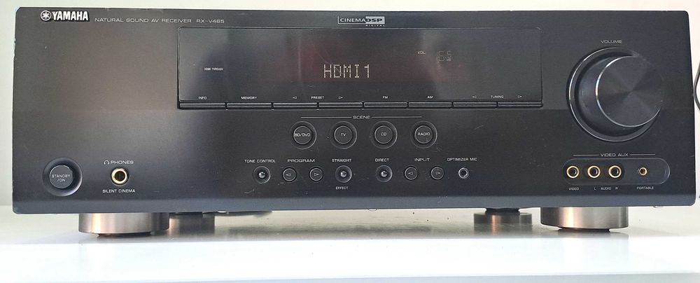 Yamaha RX V 465 HDMI 5.1 amplificator receiver filme statie muzica 7.1