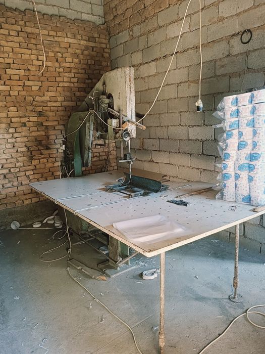 Xojatxona ishlab chiqarish stanoki sotiladi .9talik gazda ishlaydik