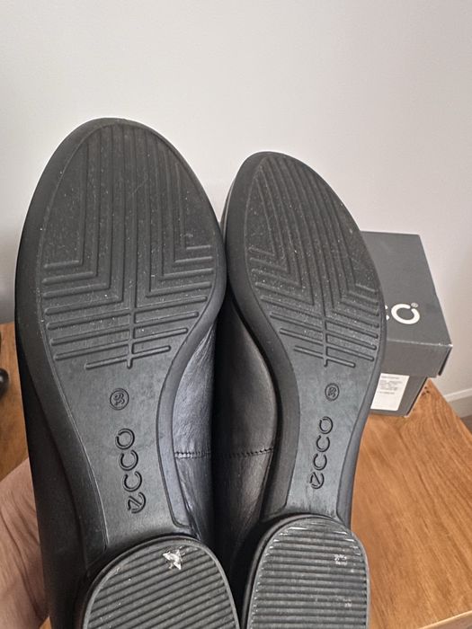 Балетки черные ECCO