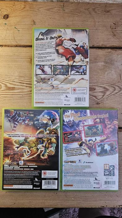Street Fighter IV 4 Trilogy  Super & Arcade Edition XBOX 360 съвместими с Xbox One Xbox X|S Xbox Series X