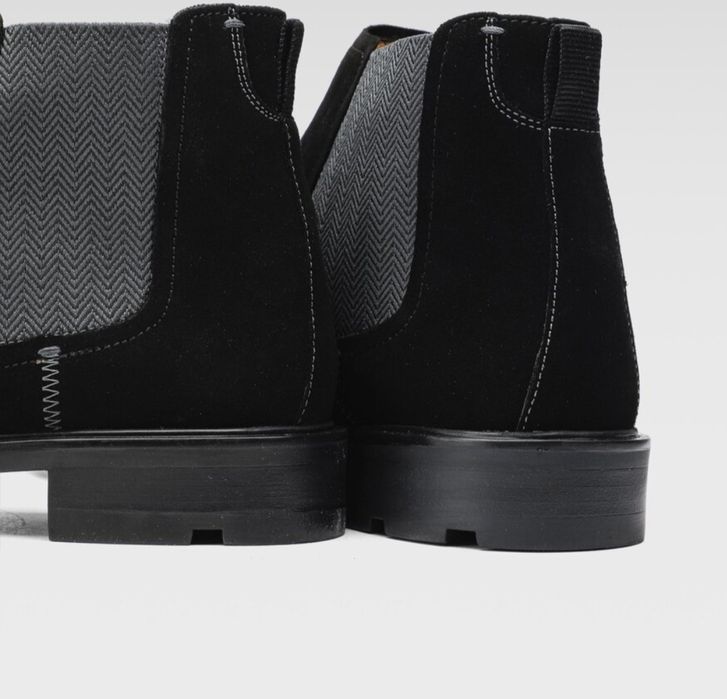 Чисто Нови черни мъжки боти Gino Rossi 42 номер