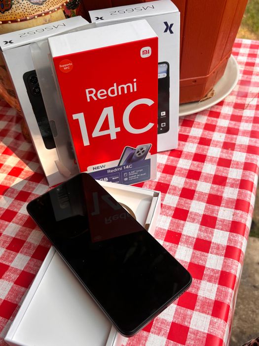 Xiaomi Redmi 14C 6GB RAM / 128GB – Nou, nedeschis, funcția NFC