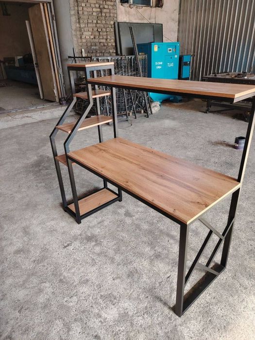 Loft kompyuter stoli — mustahkam, keng va zamonaviy dizayn!