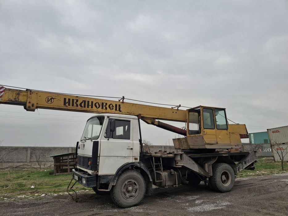 Автокран Маз Ивановец