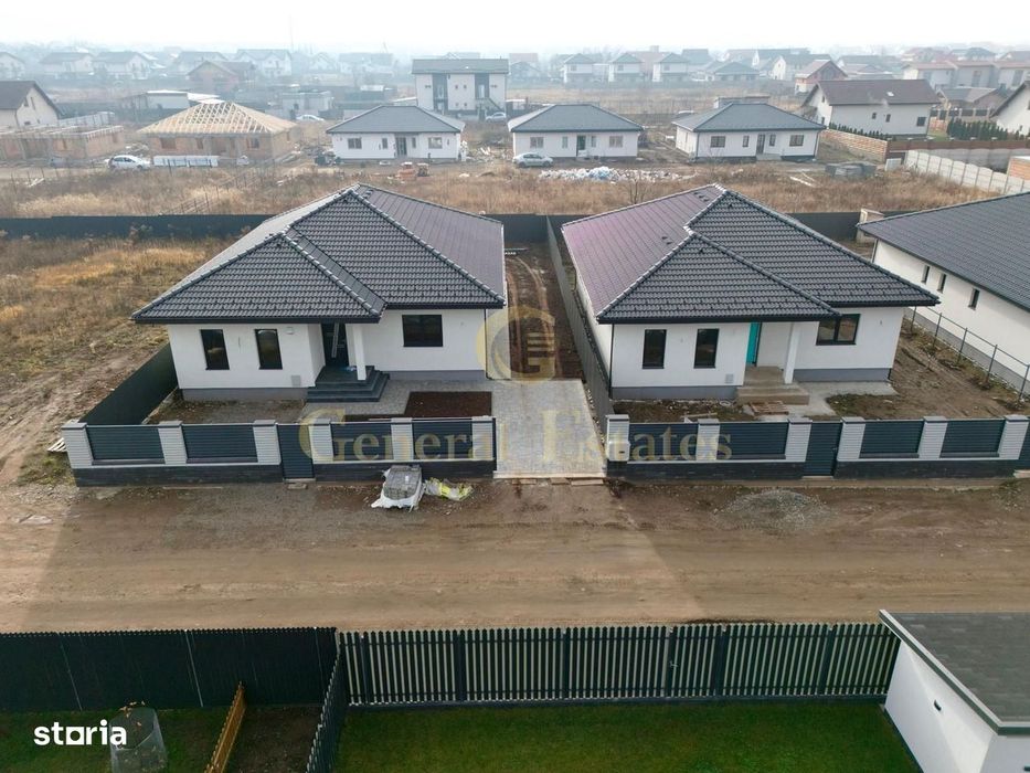 Casă NOUĂ pe parter | 3 dormitoare | Teren 500 mp | Cartier Izvor