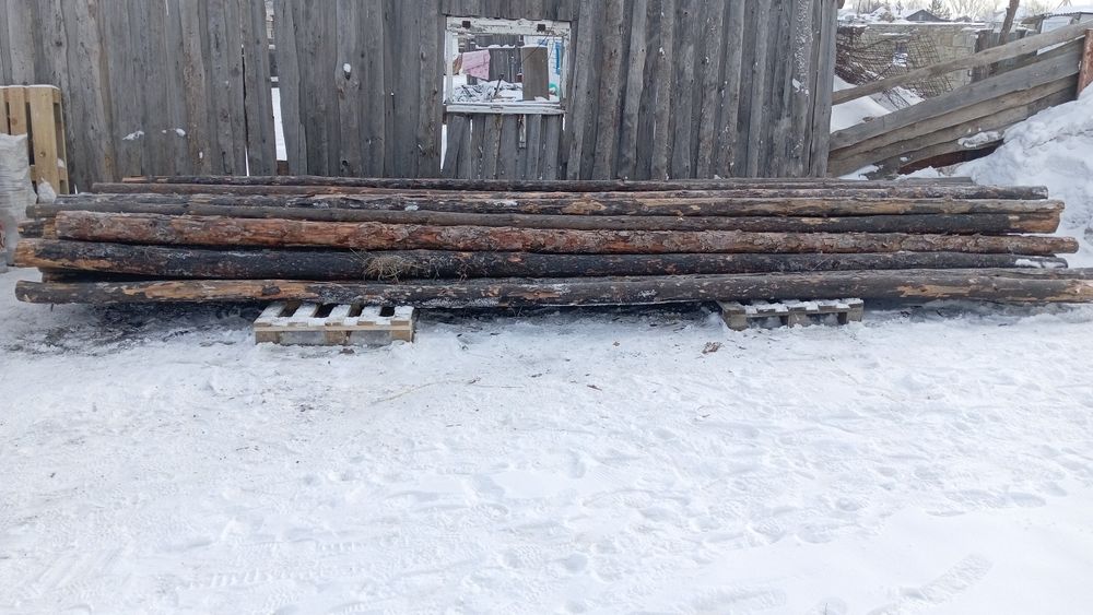 Продам жерди 6 метров