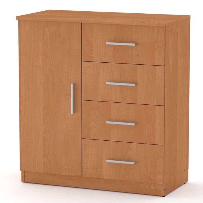 Нов! Скрин Компанит Комод-4+1А