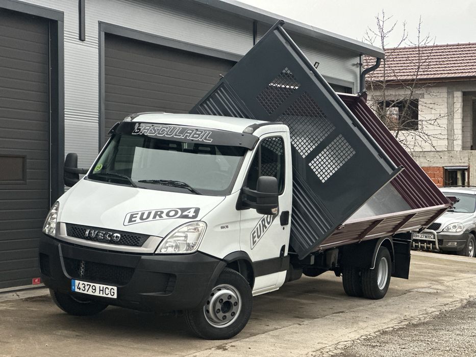 Iveco Daily Basculabil Pe Cutie 65c15 3.0 150cp Clima Bena 450~Spania~