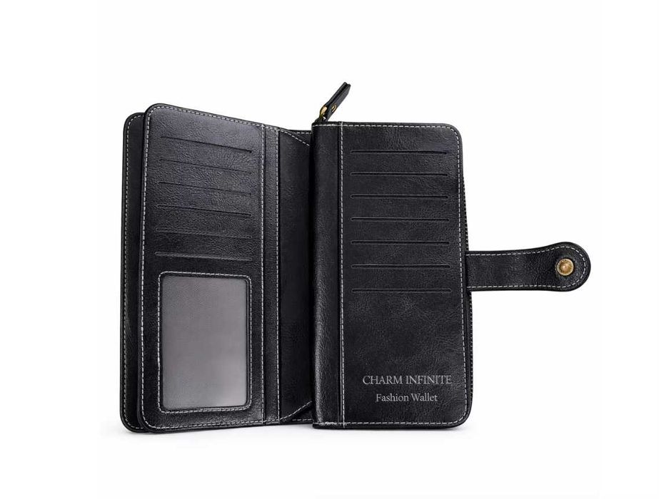 Portofel negru protectie RFID