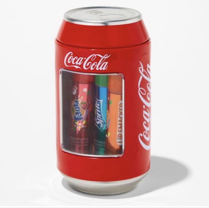 Набор для ухода за губами COKE Classic Can lip balms, 6 шт. х 4 г