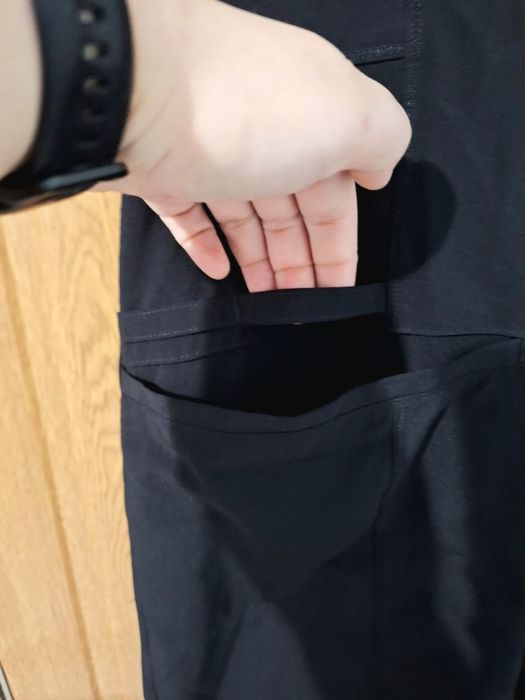 Rochie neagra medicala infinity marimea L