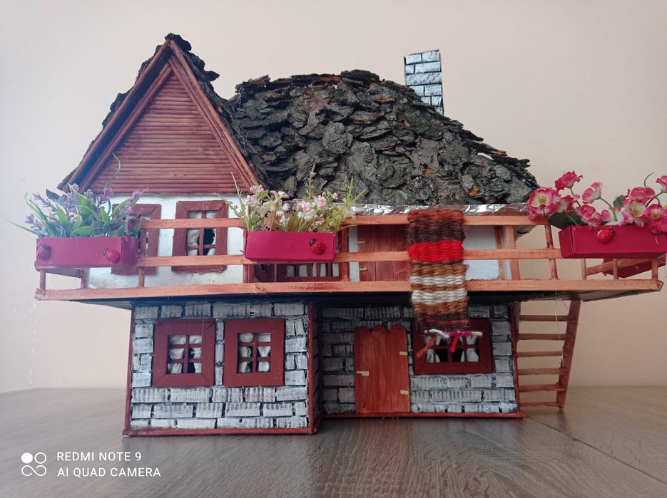 Макет на старинна къща