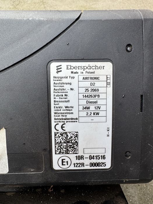 Sirocou airtronic 2.2 KW