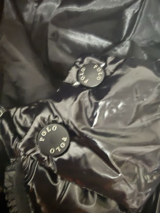 Geaca Polo Ralph Lauren - Black Glossy Puffer - XL