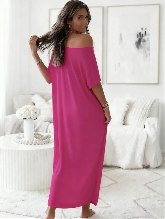 Платье свободное на S M L