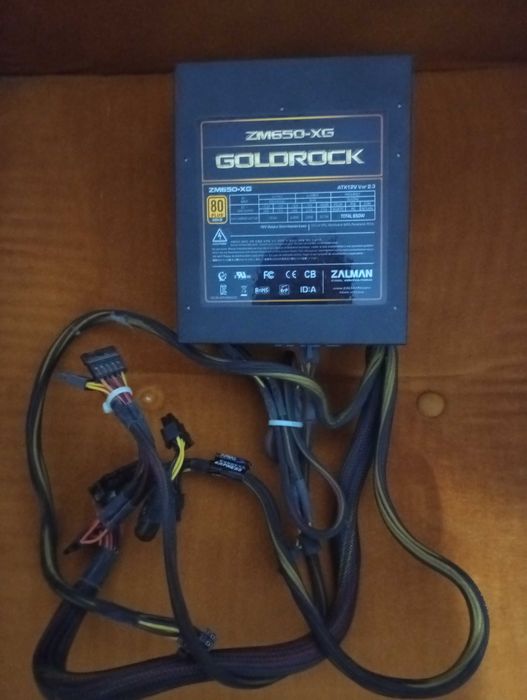 Sursa PC Zalman 650 W reali Gold